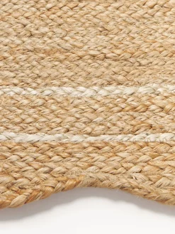 Westwing Collection Felpudo artesanal de yute Fayla^ Felpudos
