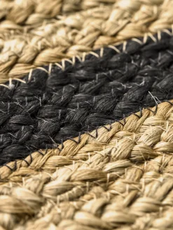 House Doctor Felpudo artesanal de yute Denta^ Felpudos