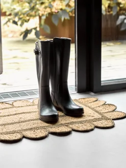 House Doctor Felpudo artesanal de yute Denta