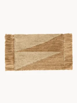 Ferm Living Flepudo de yute tejida a mano Studie^ Felpudos