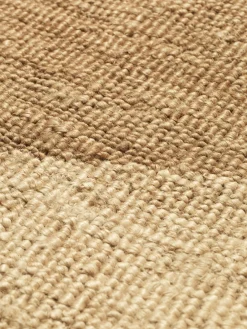 Ferm Living Flepudo de yute tejida a mano Studie^ Felpudos