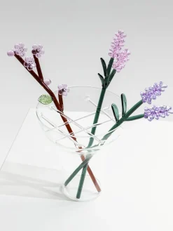 ICHENDORF Flor artesanal de vidrio Botanica