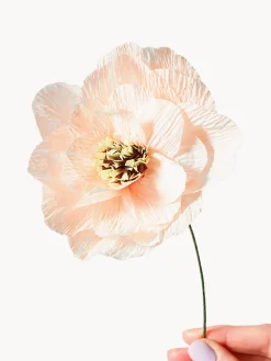 Studio About Flor artificial artesanal Poppy^ Flores Artificiales|Jarrones