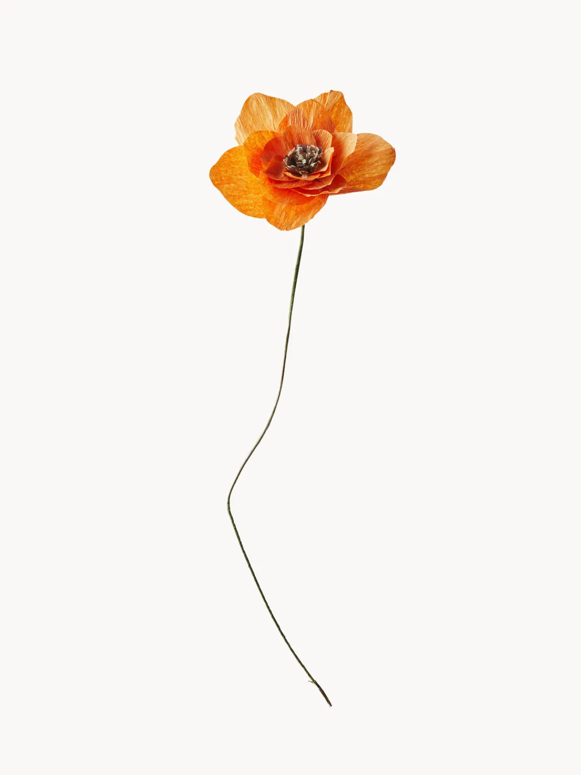 Studio About Flor artificial artesanal Poppy^ Flores Artificiales|Jarrones