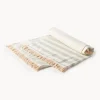 Westwing Collection Fouta a rayas con flecos Priya^ Toallas De Playa|Accesorios De Playa