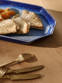 Westwing Collection Fuente artesanal con esmalte reactivo Vinci