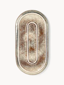 Westwing Collection Fuente artesanal con esmalte reactivo Danza