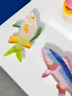 &k Amsterdam Fuente artesanal de dolomita Fish^ Cuencos Y Platos De Servir|Vajillas Completas