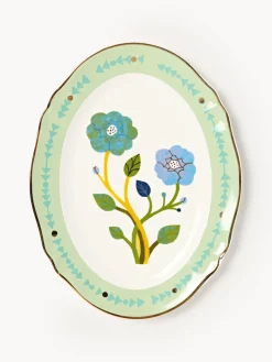 Bitossi Home Fuente artesanal de porcelana Floreal