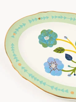 Bitossi Home Fuente artesanal de porcelana Floreal