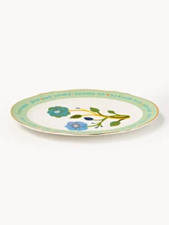 Bitossi Home Fuente artesanal de porcelana Floreal