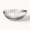 GEORG JENSEN Fuente de acero inoxidable con relieves Bernadotte