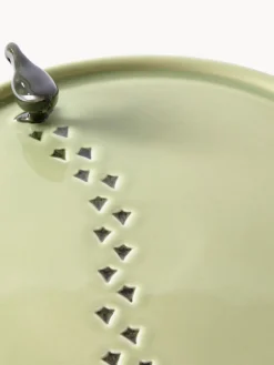 POLSPOTTEN Fuente de cerámica artesanal Walking Duck