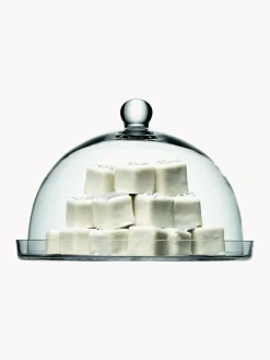 Lsa International Fuente de vidrio soplado con tapa Vienna