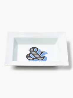 Westwing Collection Fuente decorativa artesanal | MEISSEN Initials^ Bandejas Decorativas|Jarrones