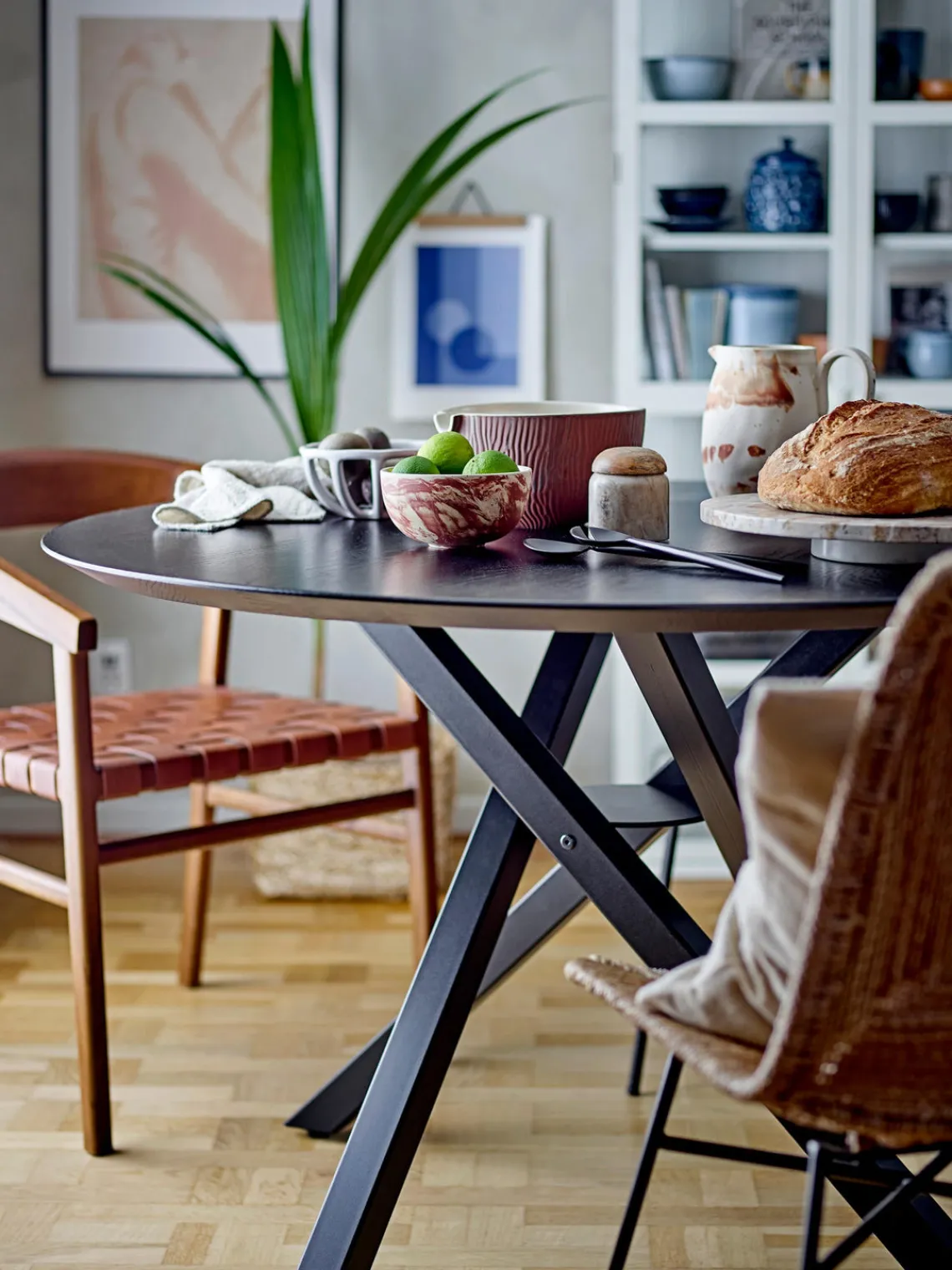 Bloomingville Fuente giratoria de mármol Nuni^ Cuencos Y Platos De Servir|Vajillas Completas