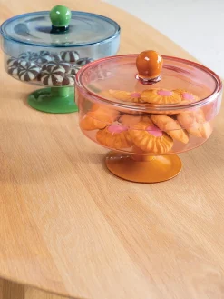 &k Amsterdam Fuente para postre de vidrio Duo^ Botes De Cocina|Almacenaje De Cocina