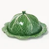 BORDALLO PINHEIRO Fuente pintada a mano con tapa Cabbage^ Cuencos Y Platos De Servir|Vajillas Completas