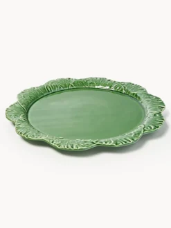 BORDALLO PINHEIRO Fuente pintada a mano con tapa Cabbage^ Cuencos Y Platos De Servir|Vajillas Completas