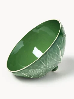 BORDALLO PINHEIRO Fuente pintada a mano con tapa Cabbage^ Cuencos Y Platos De Servir|Vajillas Completas