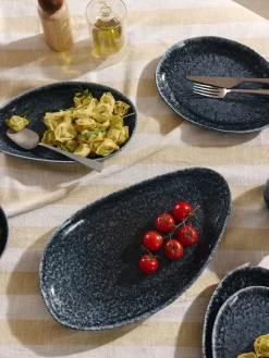 Westwing Collection Fuentes de servir artesanales en forma orgánica Macey, 2 uds.