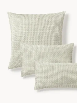 Westwing Collection Funda de almohada con estructura gofre Clemente