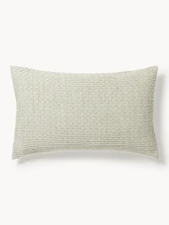 Westwing Collection Funda de almohada con estructura gofre Clemente