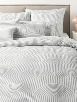 Westwing Collection Funda de almohada de algodón Arcs^ Fundas De Almohadas|Mantas