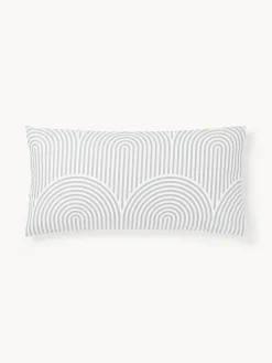 Westwing Collection Funda de almohada de algodón Arcs^ Fundas De Almohadas|Mantas