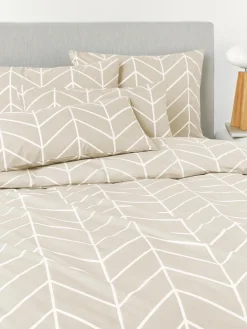 Westwing Collection Funda de almohada de algodón estampada Mirja