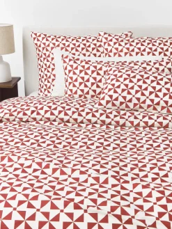 Westwing Collection Funda de almohada de algodón Benson