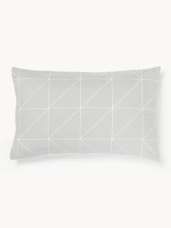 Westwing Collection Funda de almohada de algodón estampada Marla