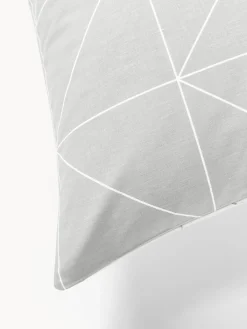 Westwing Collection Funda de almohada de algodón estampada Marla