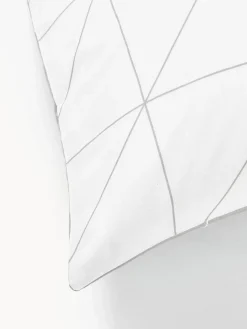 Westwing Collection Funda de almohada de algodón estampada Marla