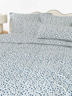 Westwing Collection Funda de almohada de algodón lavado con fino estampado floral Nolana^ Fundas De Almohadas|Mantas