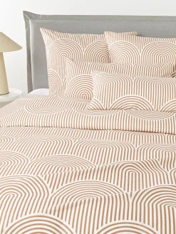 Westwing Collection Funda de almohada de algodón Arcs^ Fundas De Almohadas|Mantas