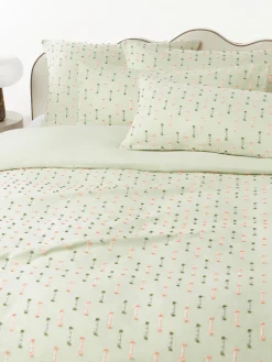 Westwing Collection Funda de almohada de algodón con flecos con mechones Lenja^ Fundas De Almohadas|Mantas