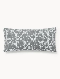 Westwing Collection Funda de almohada de algodón estampado geométrico Jella^ Mantas|Fundas De Almohadas