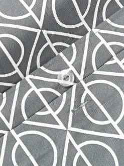 Westwing Collection Funda de almohada de algodón estampado geométrico Jella^ Mantas|Fundas De Almohadas