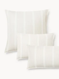 Westwing Collection Funda de almohada de franela a rayas Belinda^ Fundas De Almohadas