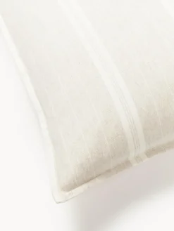 Westwing Collection Funda de almohada de franela a rayas Belinda^ Fundas De Almohadas