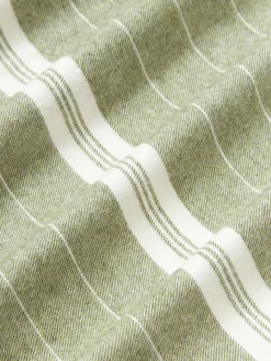 Westwing Collection Funda de almohada de franela a rayas Belinda^ Mantas|Fundas De Almohadas