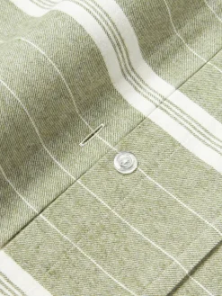 Westwing Collection Funda de almohada de franela a rayas Belinda^ Mantas|Fundas De Almohadas