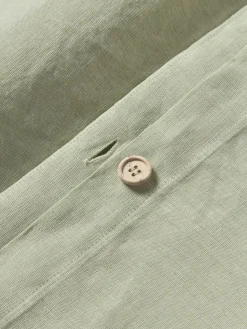 Westwing Collection Funda de almohada de lino lavado Airy