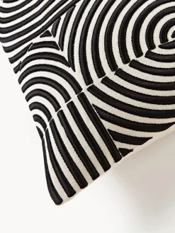 Westwing Collection Funda de almohada de lino estampada Lexi