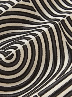 Westwing Collection Funda de almohada de lino estampada Lexi