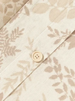 Westwing Collection Funda de almohada de mezcla de lino y algodón con volante Pola^ Fundas De Almohadas|Mantas