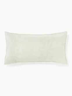 Westwing Collection Funda de almohada de muselina con estampado floral Jasmina