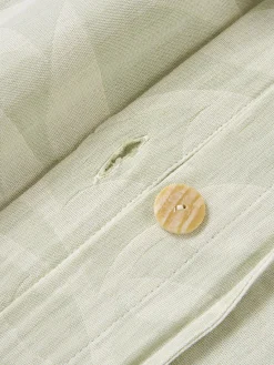 Westwing Collection Funda de almohada de muselina con estampado floral Jasmina