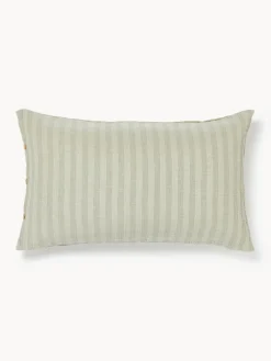 Westwing Collection Funda de almohada de muselina Saige G